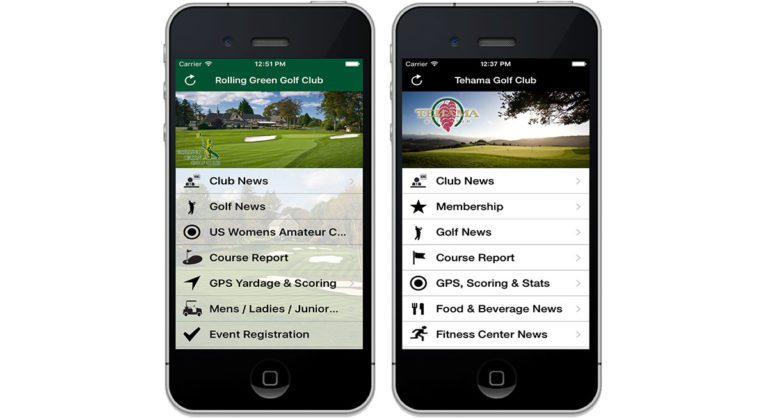 Main Topic Page Golf App