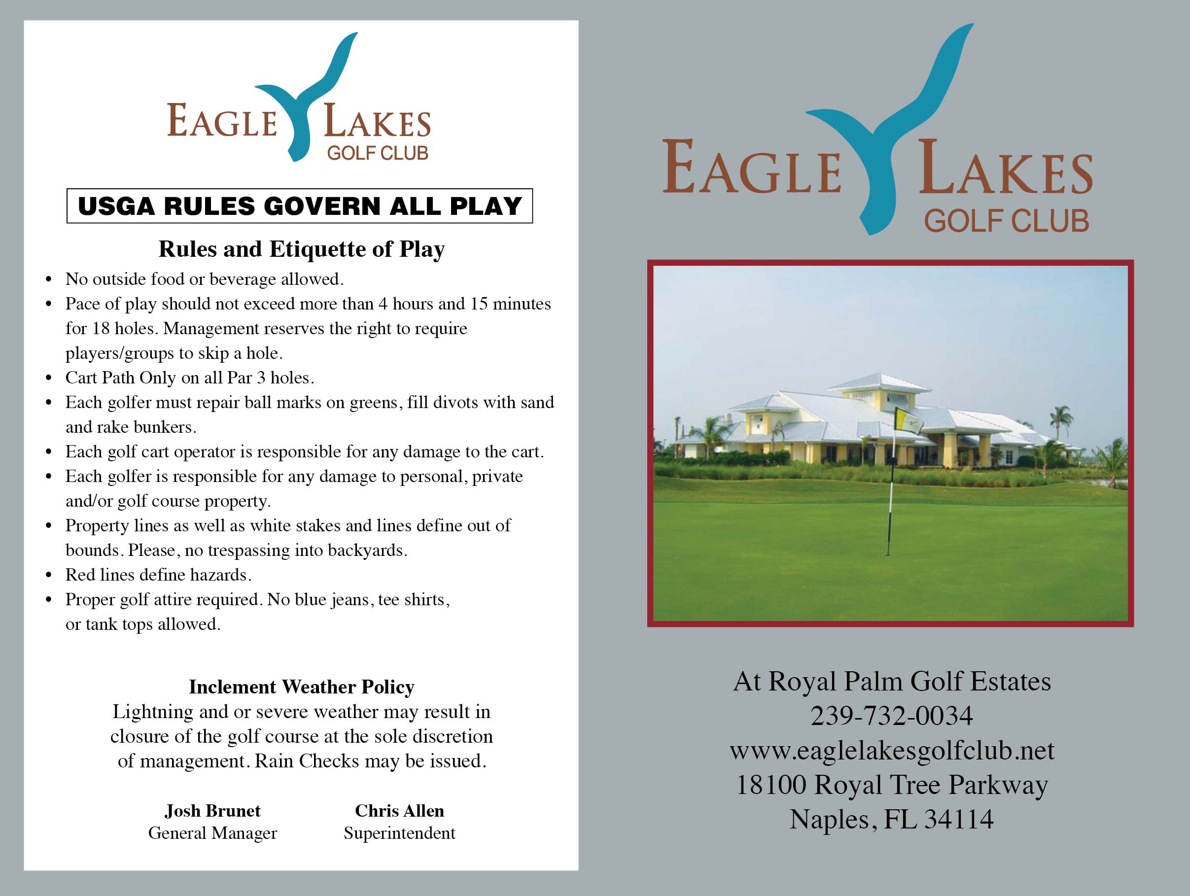 Eagle Lakes GC
