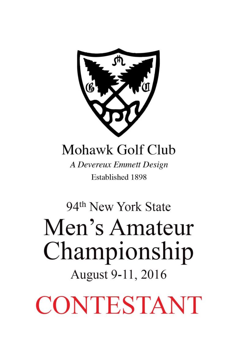 Mohawk GC - NY State Amateur Championship 2016