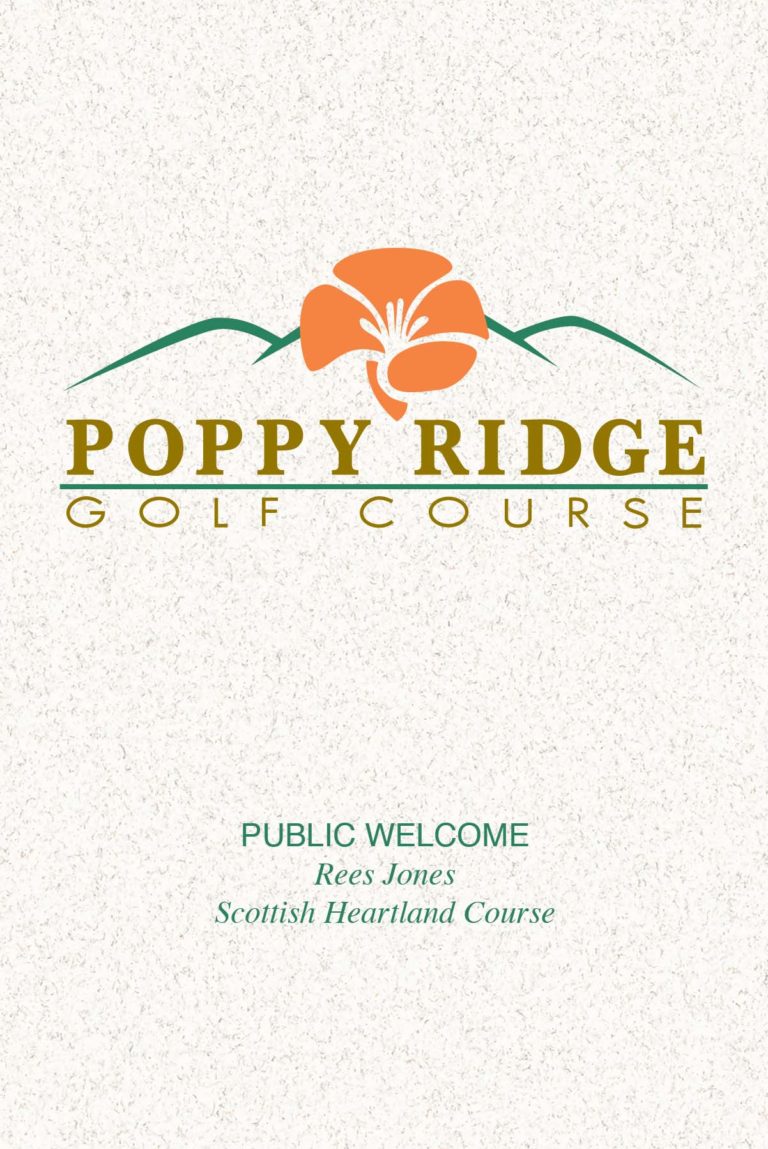 Poppy Ridge GC: Front Cover