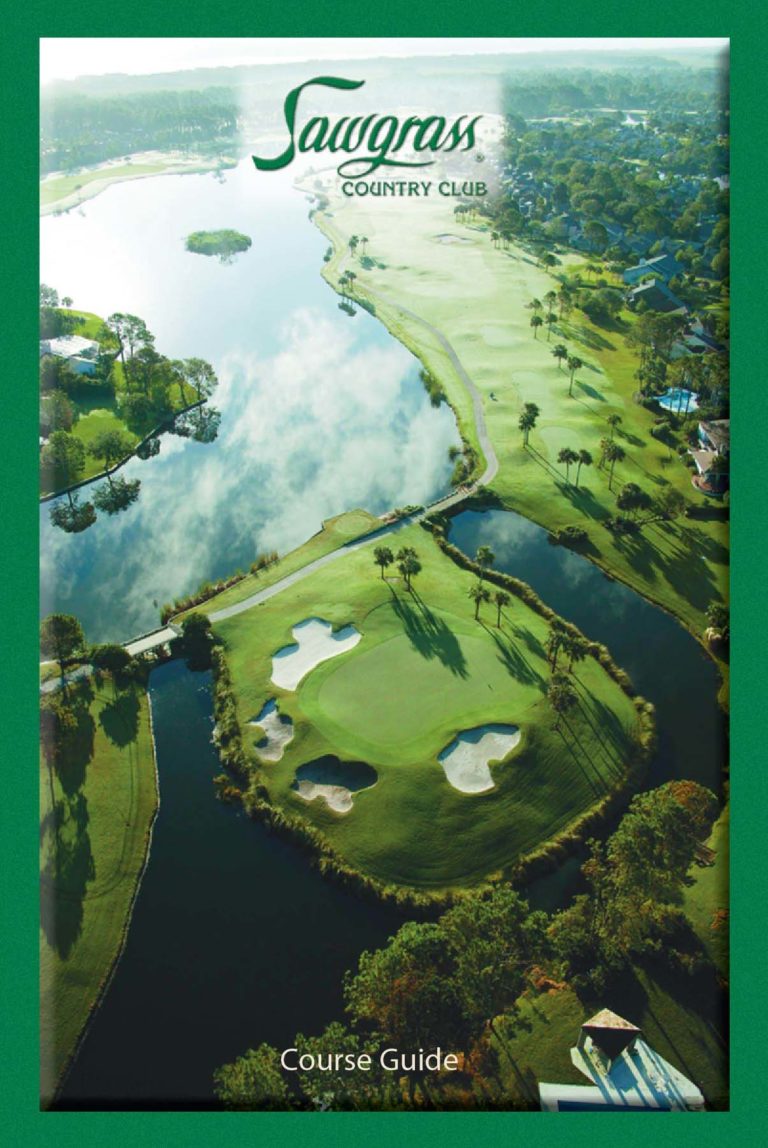 Sawgrass CC (27 Holes): Front Cover
