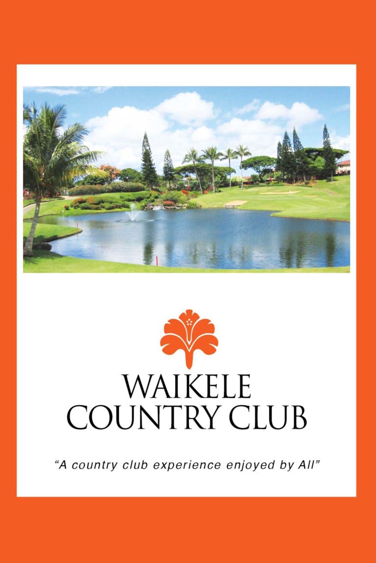 Waikele GC: Front Cover